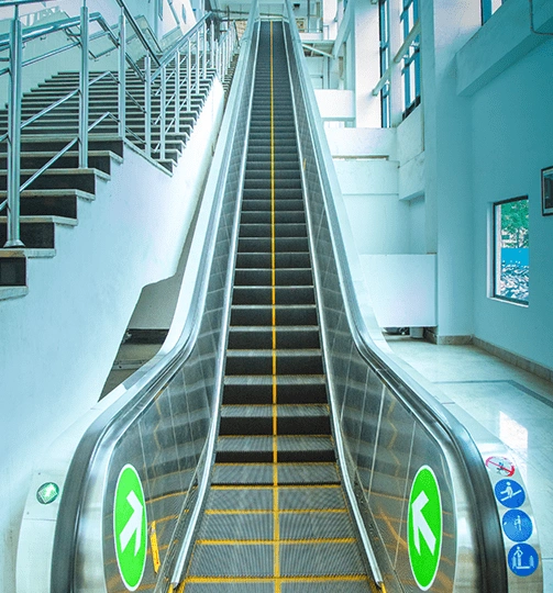 mall escalator